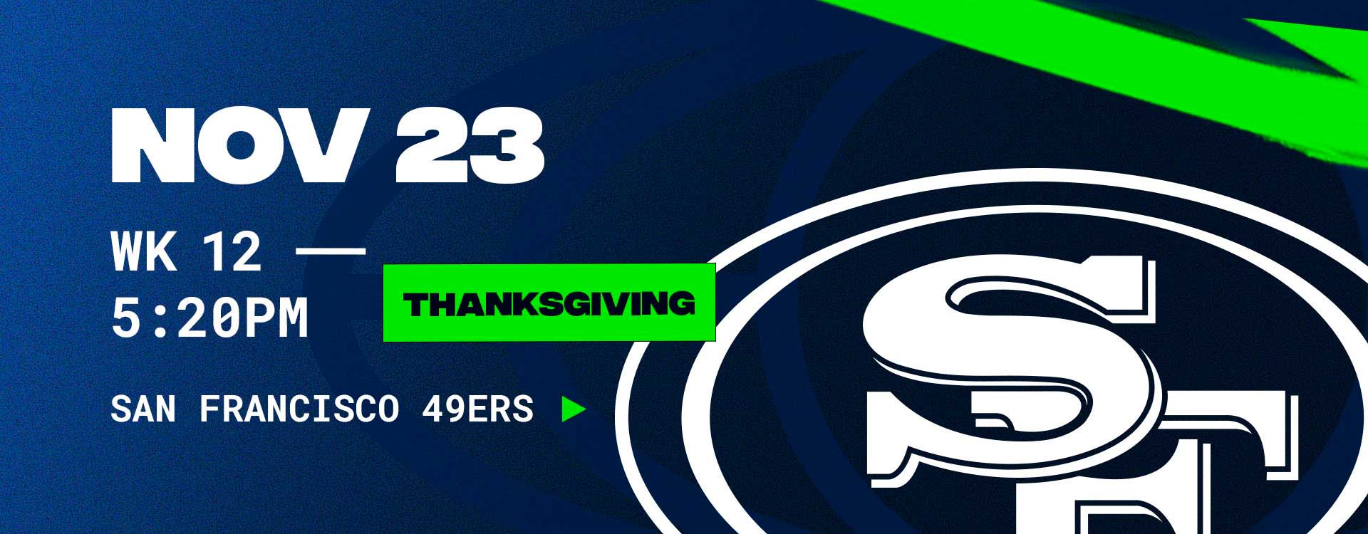 49ers vs. Seahawks Tickets 2023