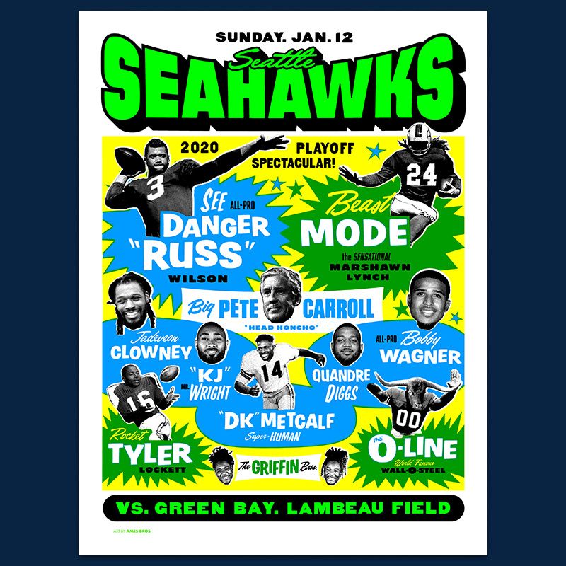 Seahawks Poster