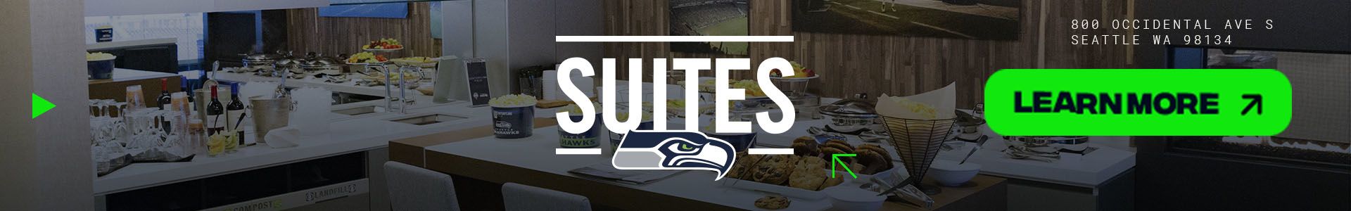 $75 Value Tickets: Seattle Seahawks vs Las Vegas Raiders - Gjugg appið -  allir viðburðirnir