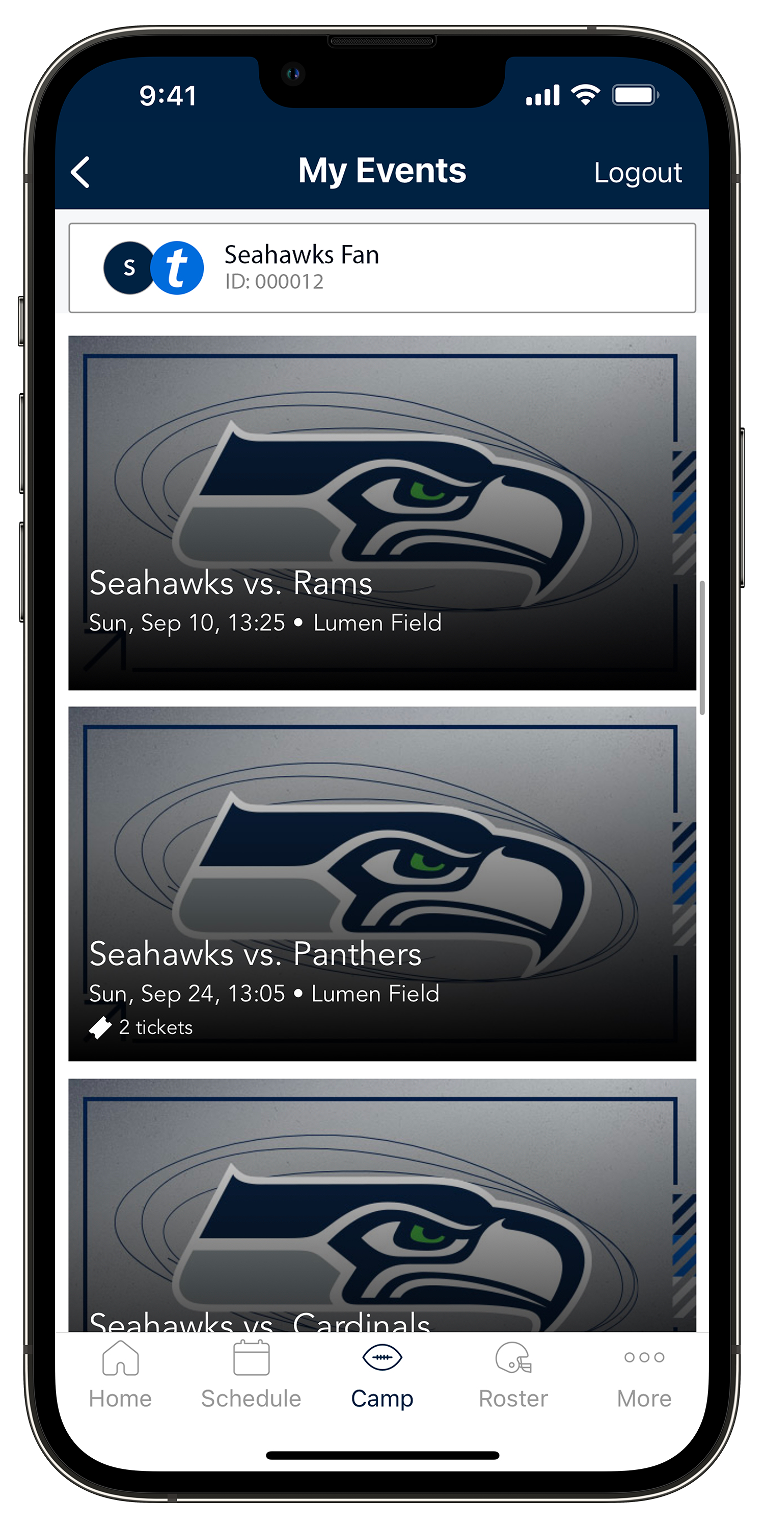 How can i watch the deals seahawks game on my phone