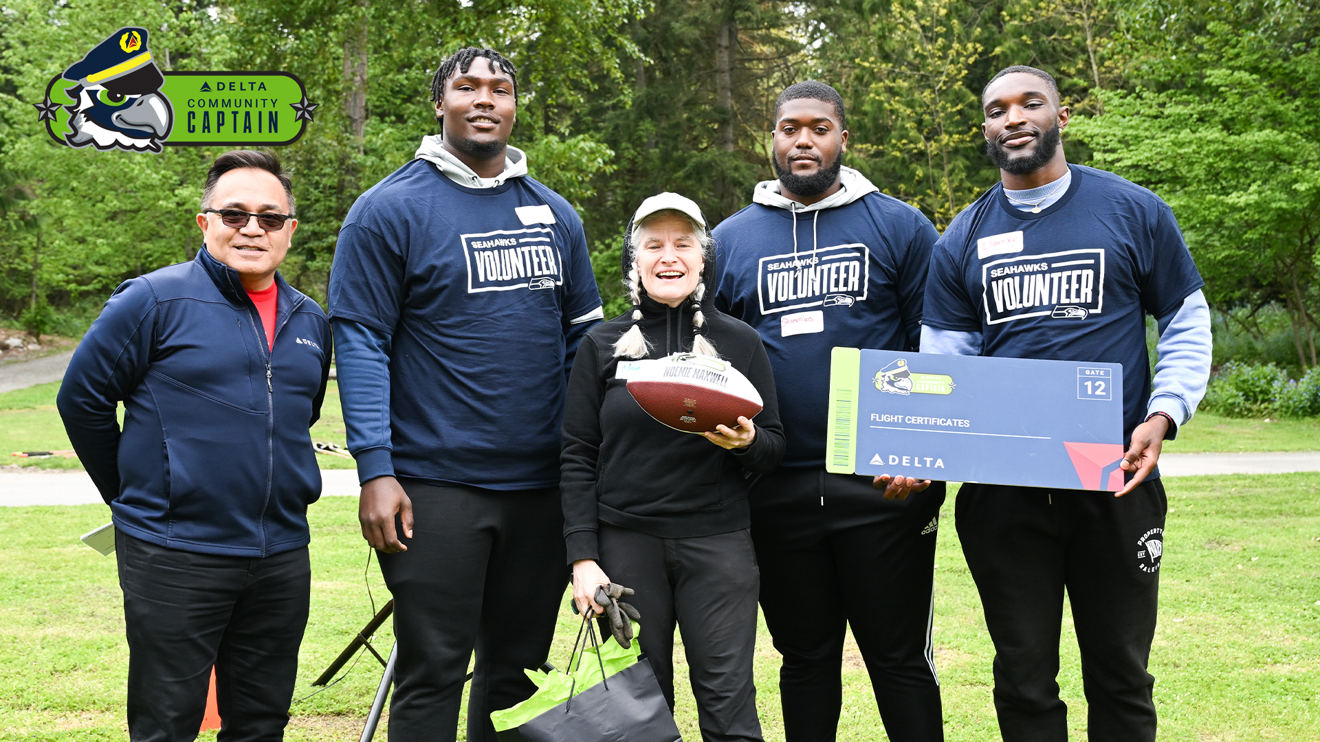 Volunteer at a Seahawks Game - Seattle, WA