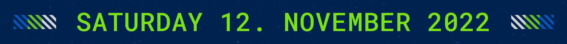 Saturday 12, November 2022