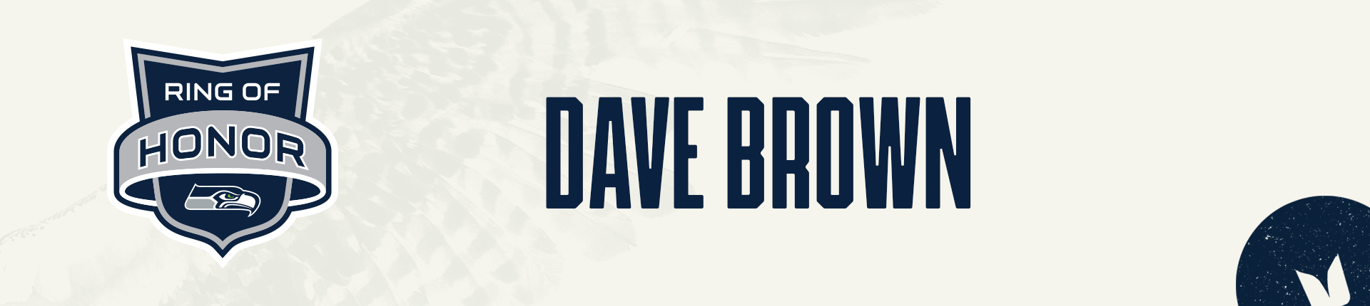 Ring Of Honor: Dave Brown