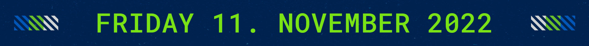 Friday 11, November 2022