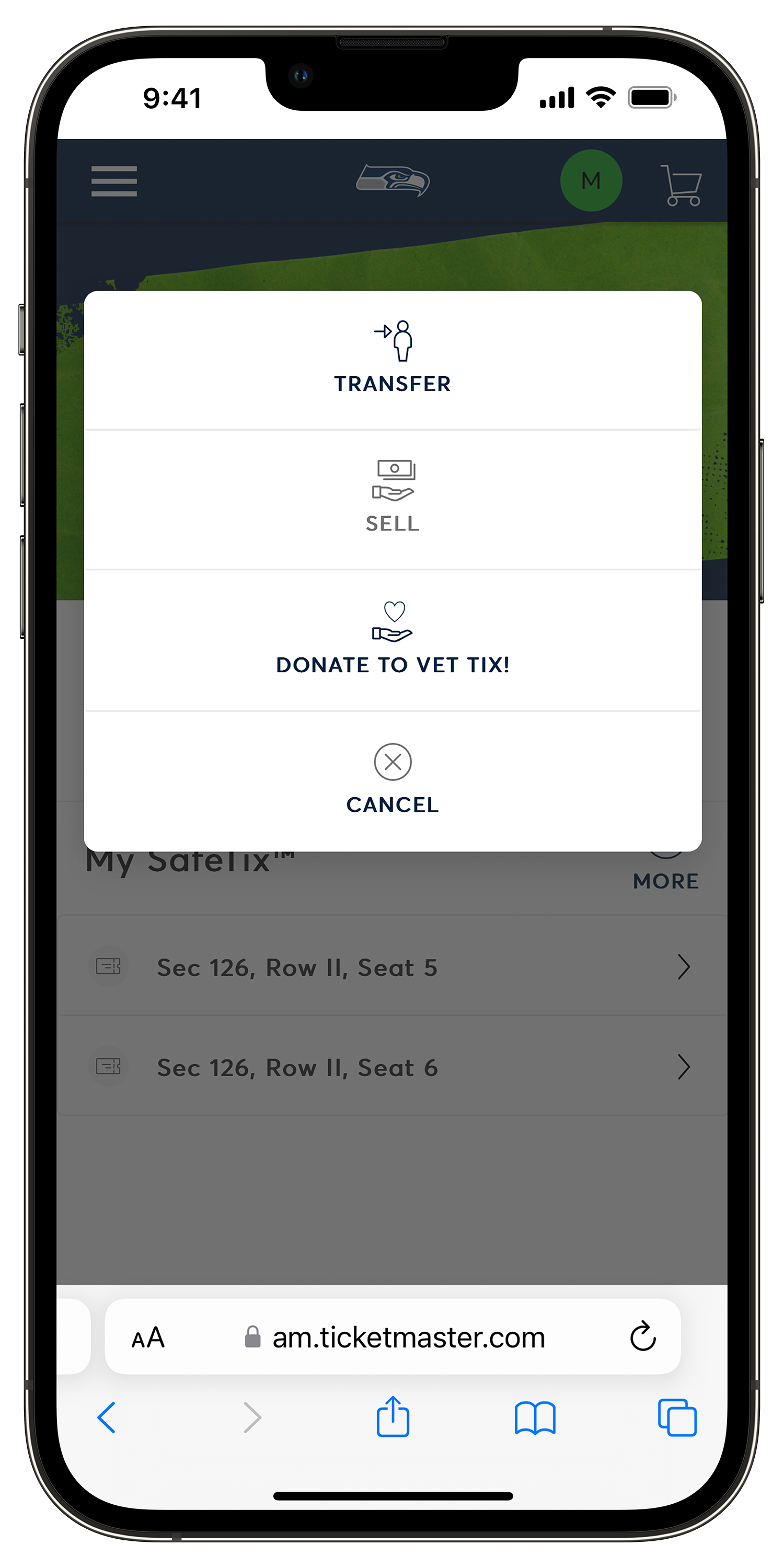 Seahawks Accessing Mobile Tickets  Seattle Seahawks –