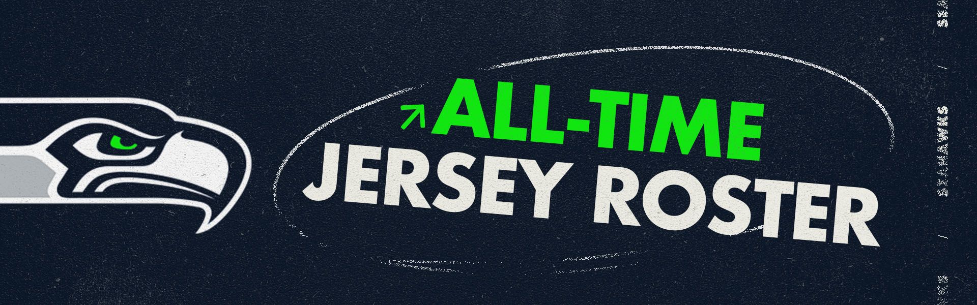 Seahawks All-Time Jersey Roster  Seattle Seahawks –