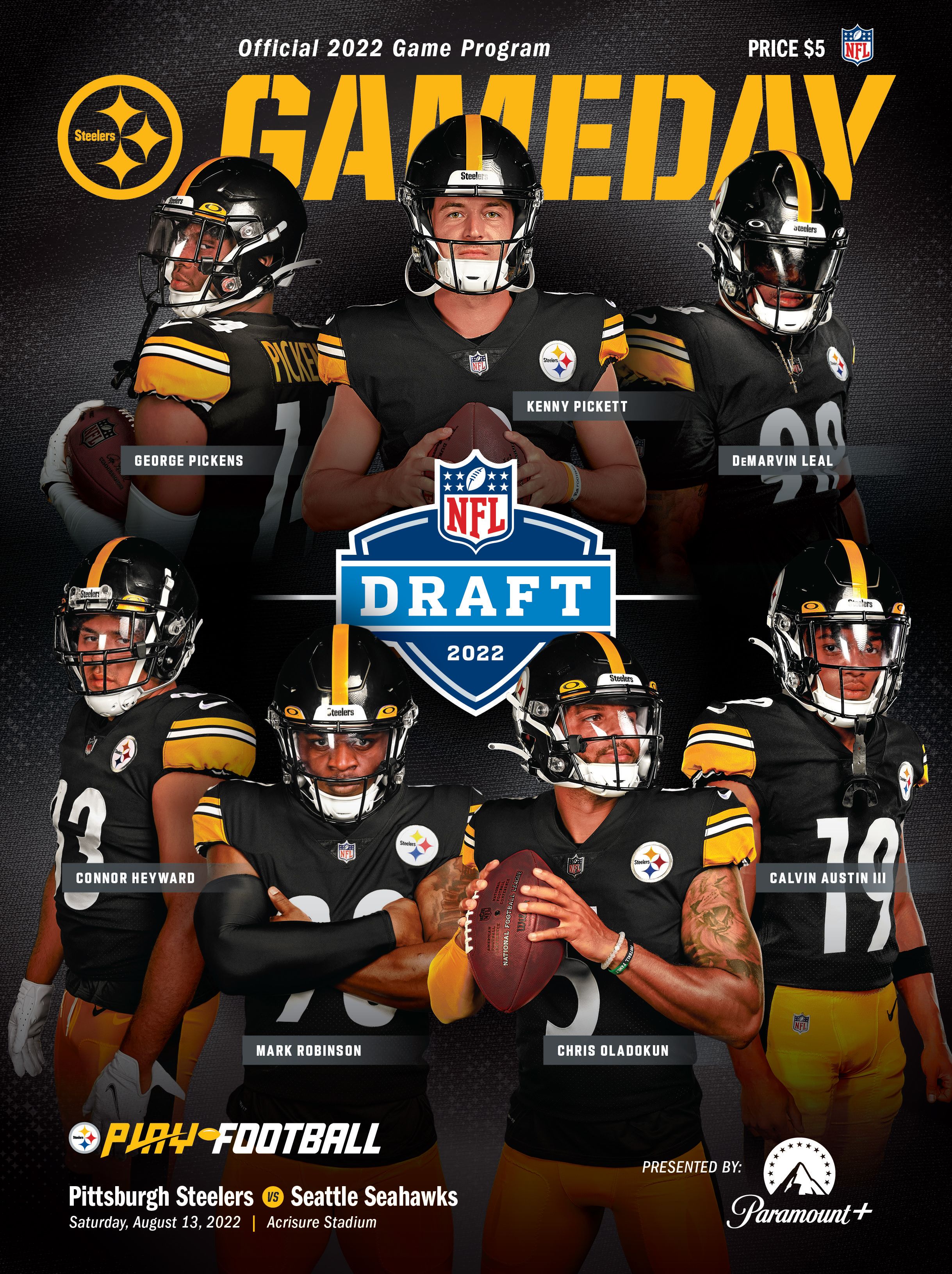 Pittsburgh Steelers Gameday Magazine | Pittsburgh Steelers 