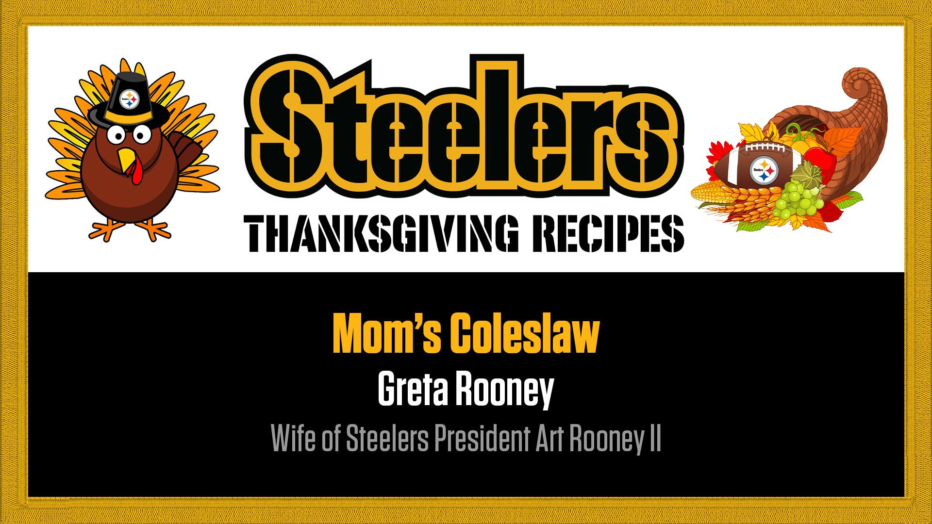 Giving thanks for Steelers Nation on this Thanksgiving Day