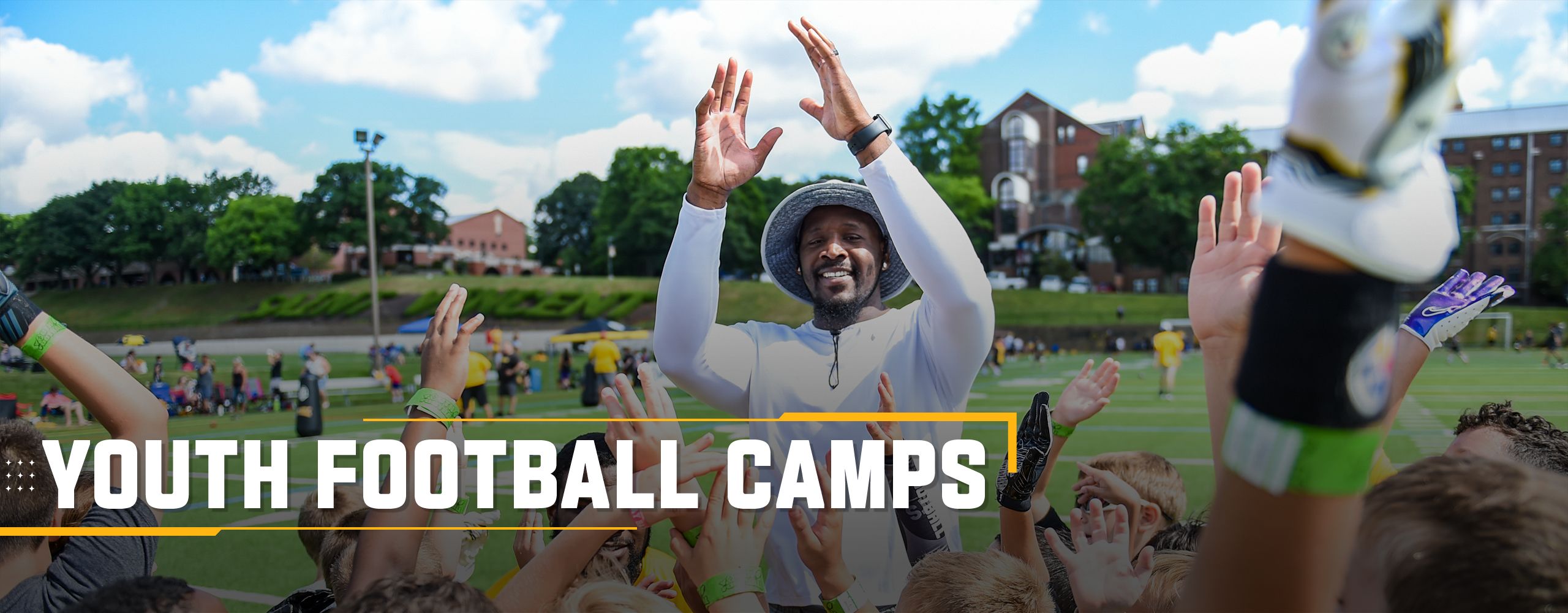 Chicago Bears Hold Youth Football Camp at All Saints Catholic