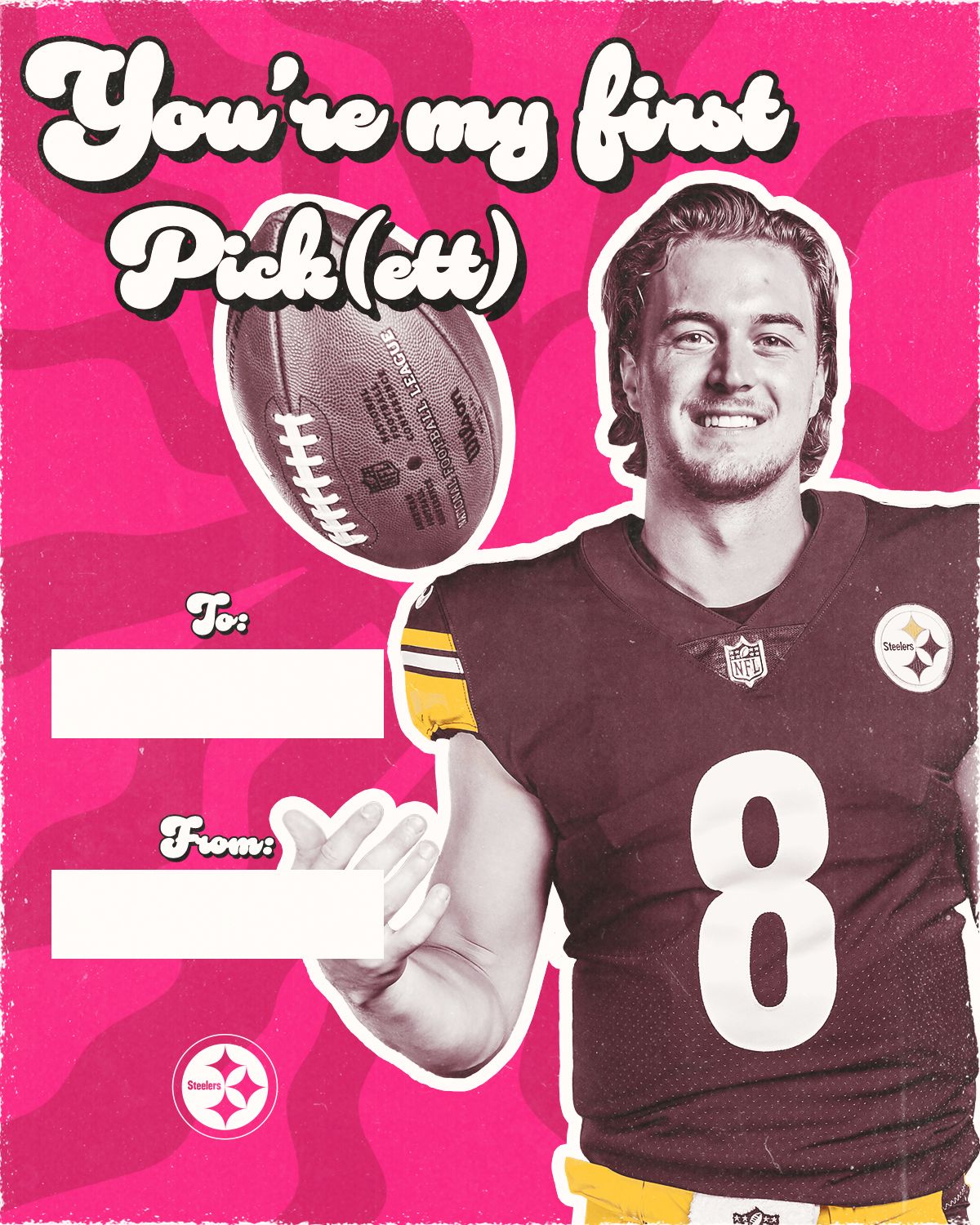 NFL Valentine's Day Cards - PRO FOOTBALL MOCK