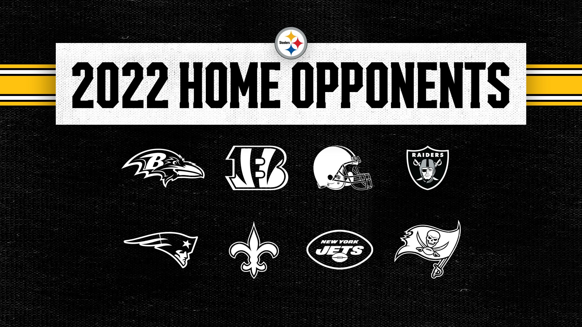 Raiders Schedule For 2022 Steelers 2022 Opponents Determined