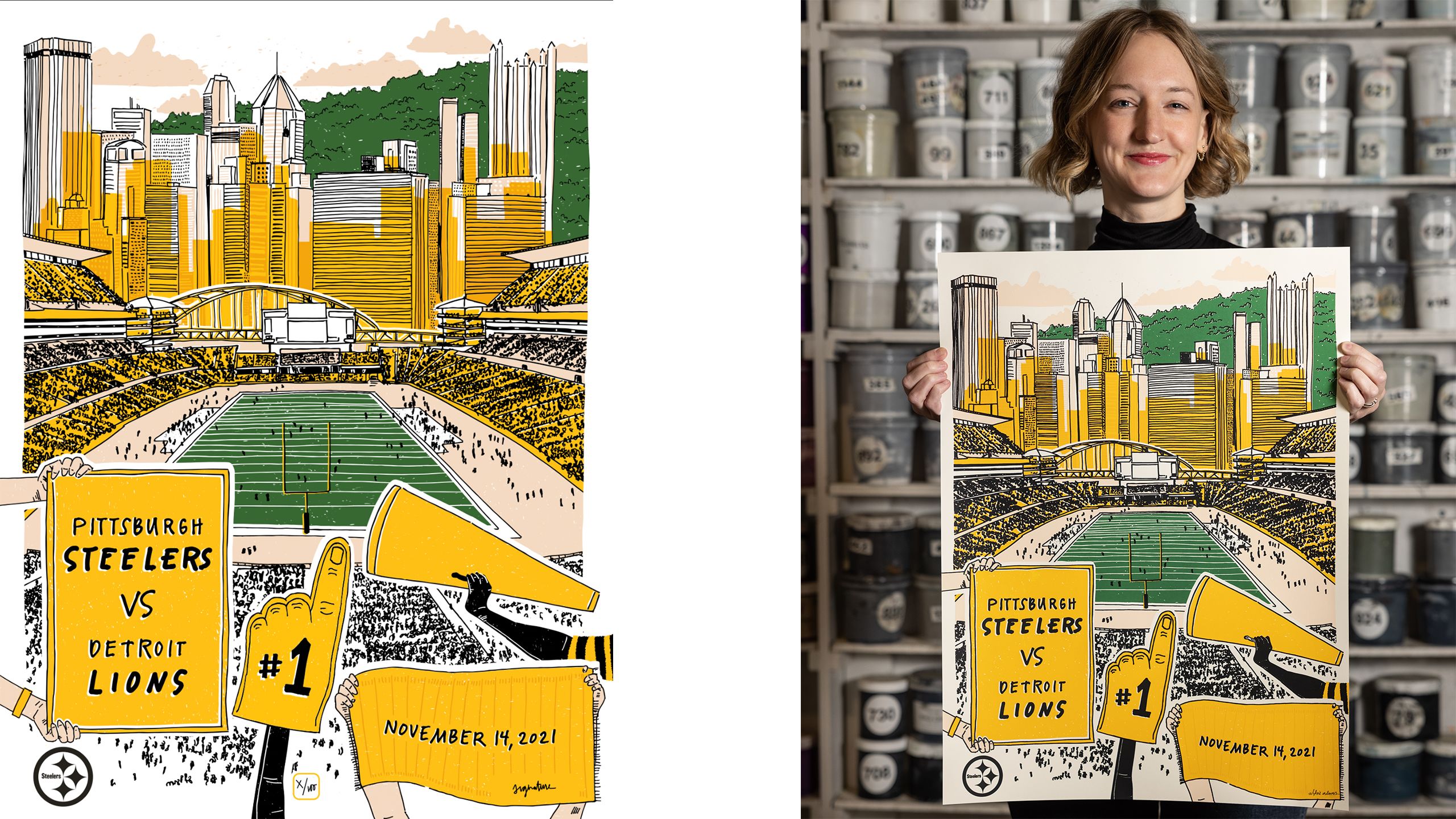 Week 10: Steelers vs. Lions