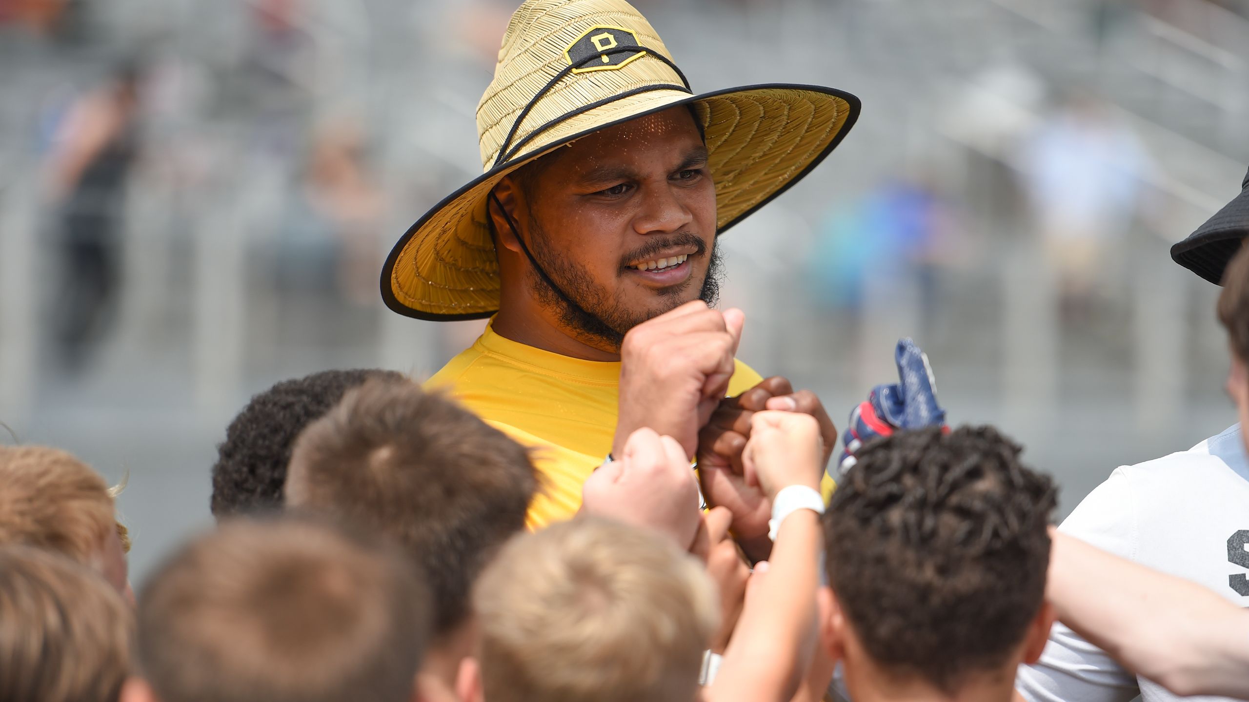 NFL Pittsburgh Steelers Training Camp Straw Hat 