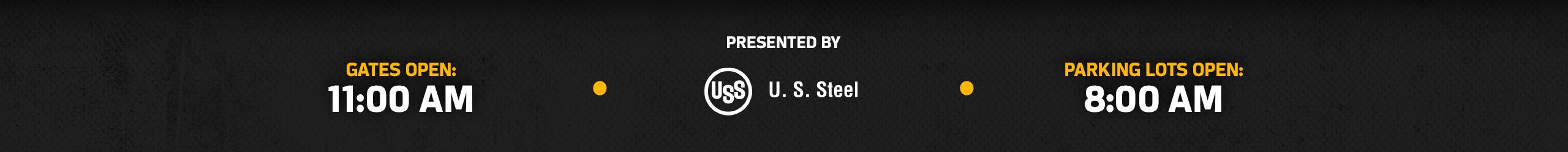 Pittsburgh Gold Zone Tailgate: Pittsburgh Steelers vs. Cincinnati Bengals  Tickets Sat, Dec 23, 2023 1:00 pm at Gameday Hospitality - Pittsburgh in  Pittsburgh, PA