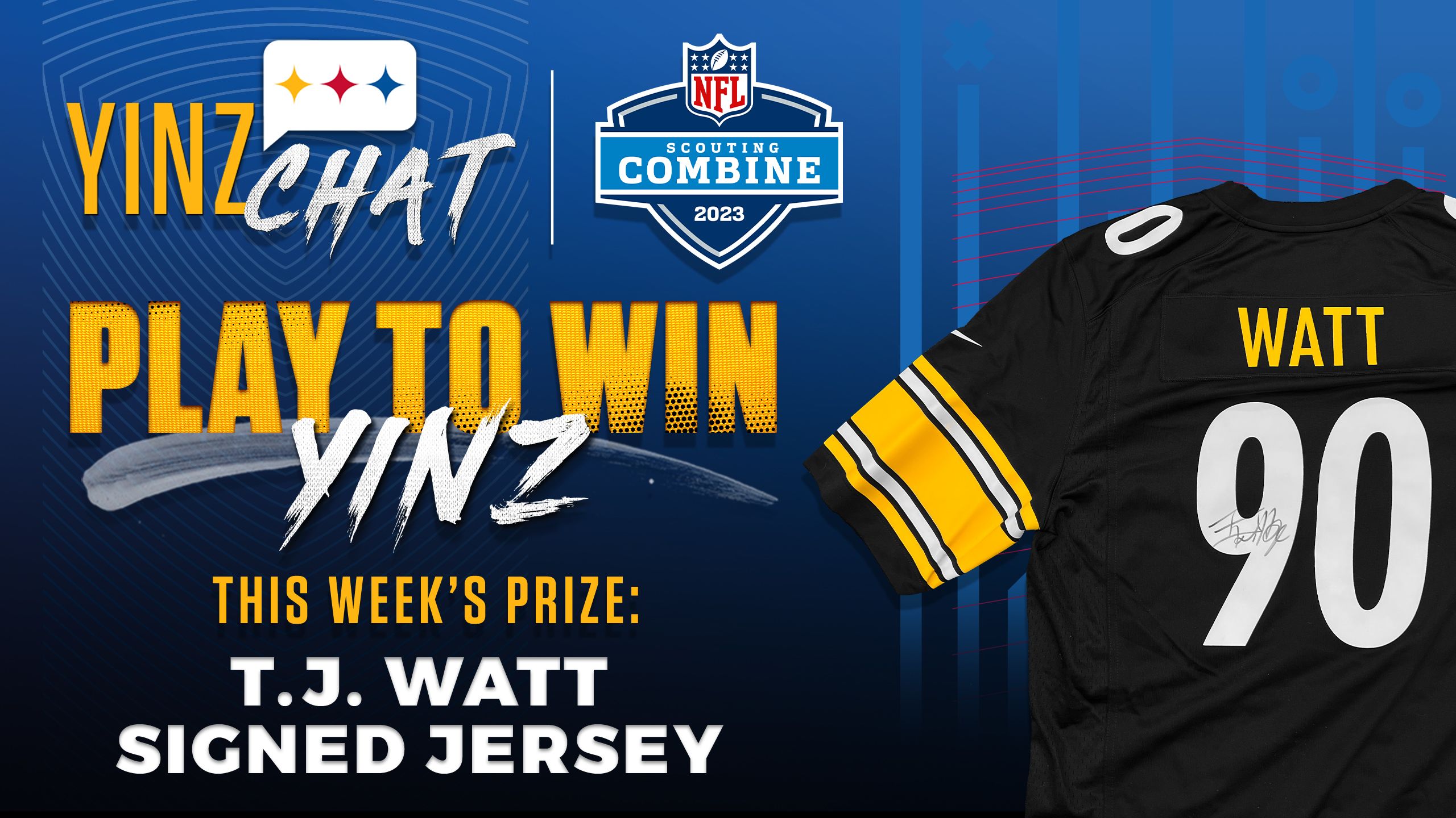 YinzChat Combine Challenge is live, exclusively on the Steelers Mobile App