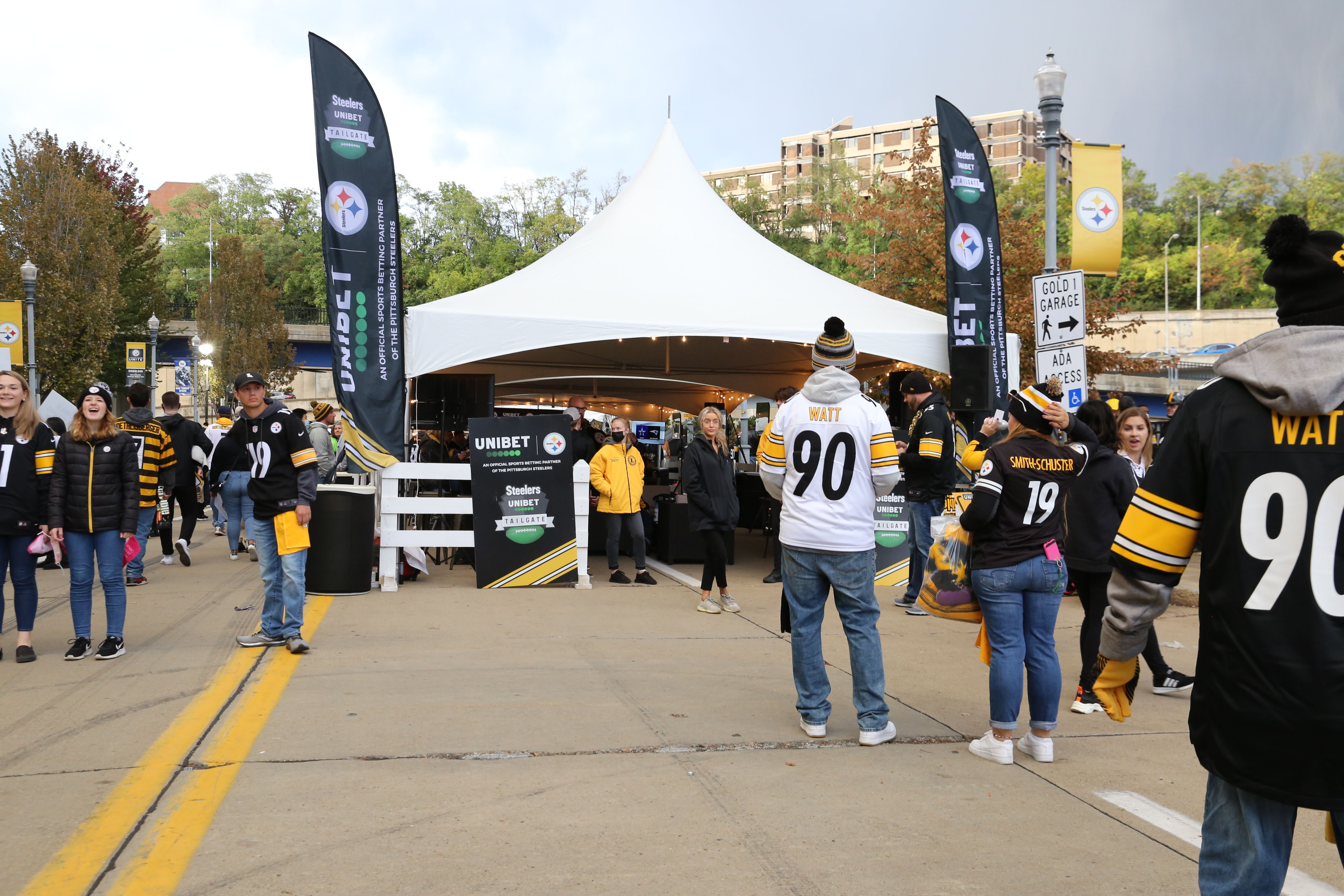 A general view during a regular season game between the Pittsburgh Steelers and the Seattle Seahawks, Sunday, Oct. 17, 2021 in Pittsburgh, PA. The Steelers beat the Seahawks 23-20 in OT. (Tyler Moody / Pittsburgh Steelers)