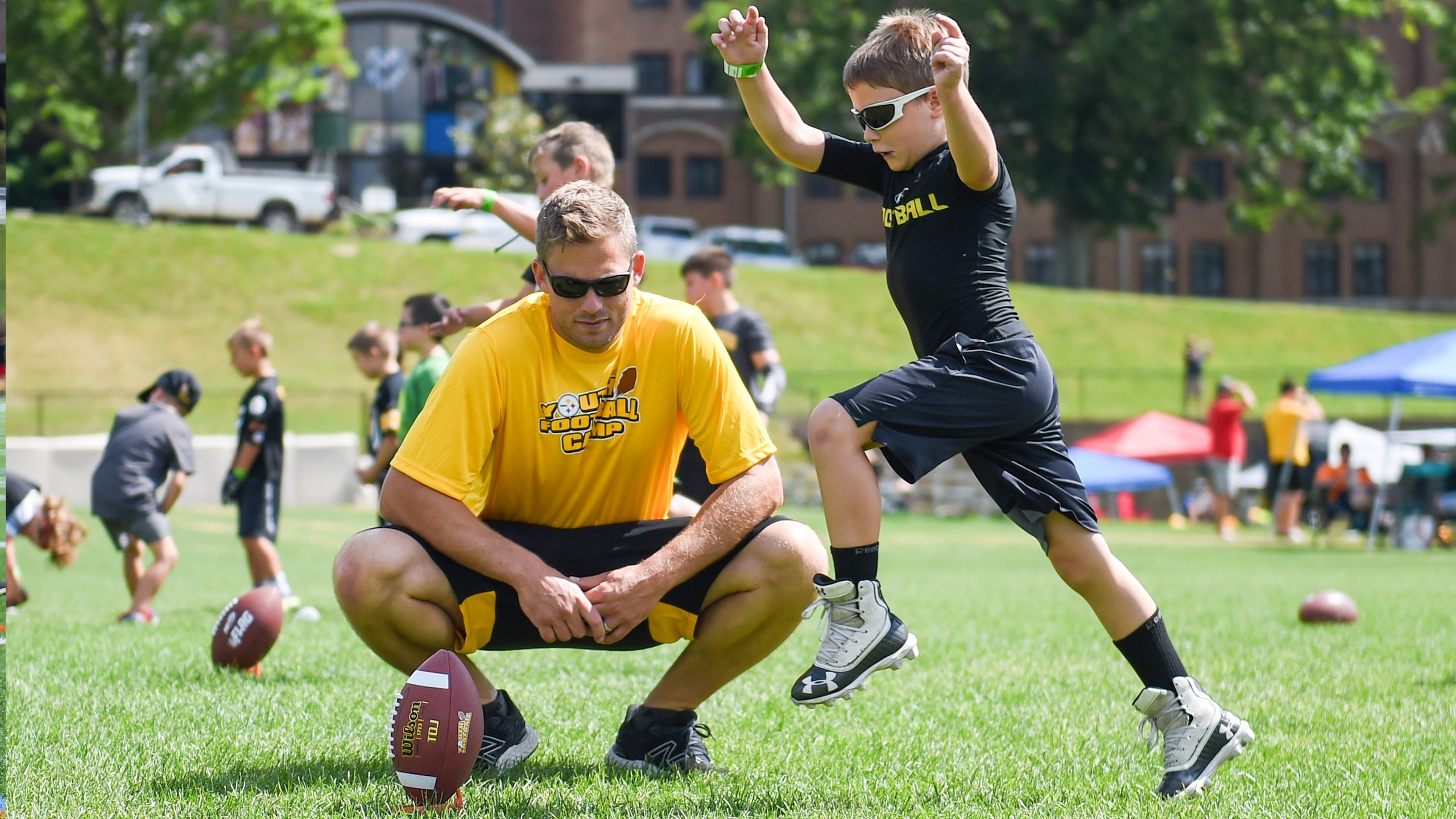 Steelers Youth Football Camps  Pittsburgh Steelers 