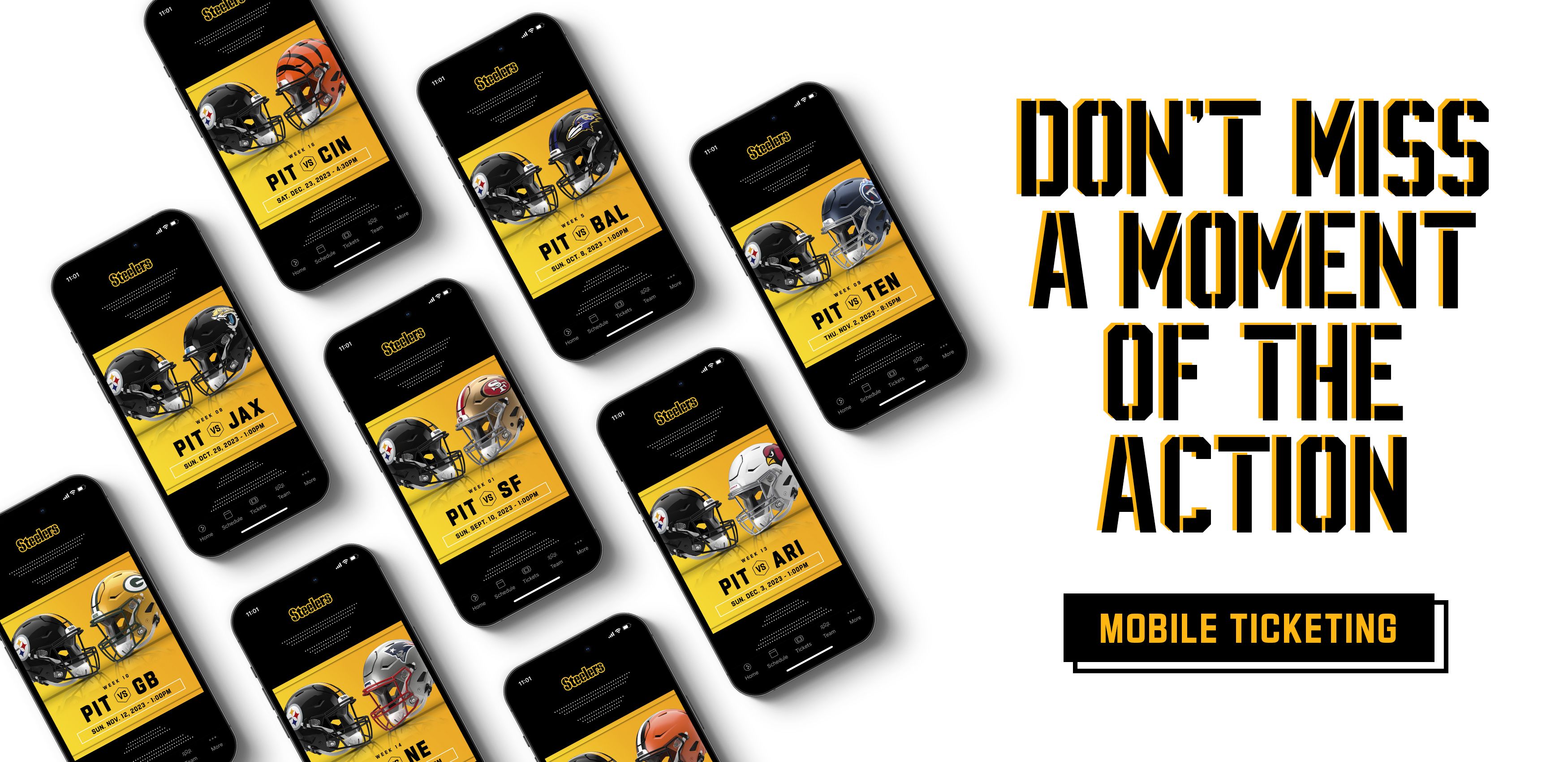 The Official Mobile App of the Pittsburgh Steelers