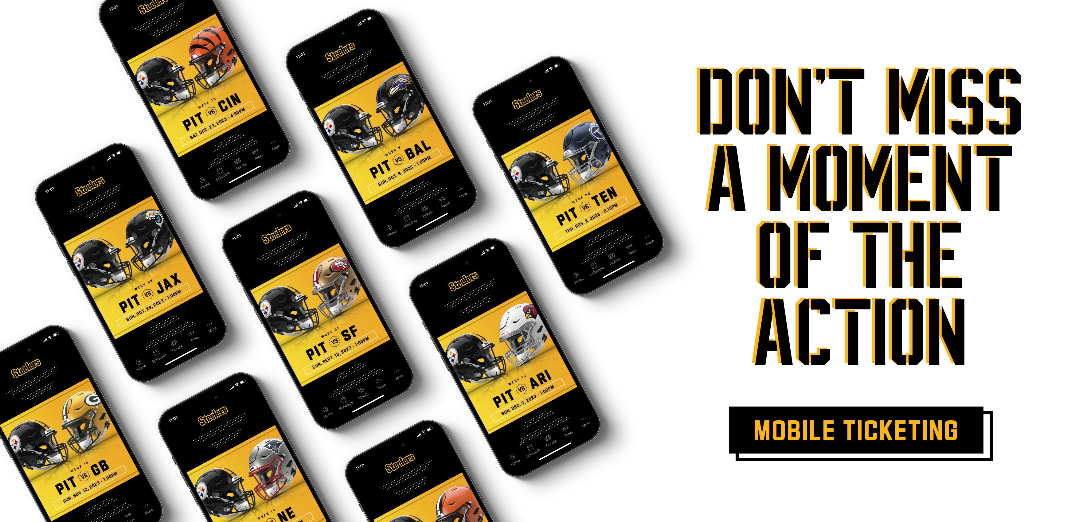 Mobile Ticketing  Pittsburgh Steelers 