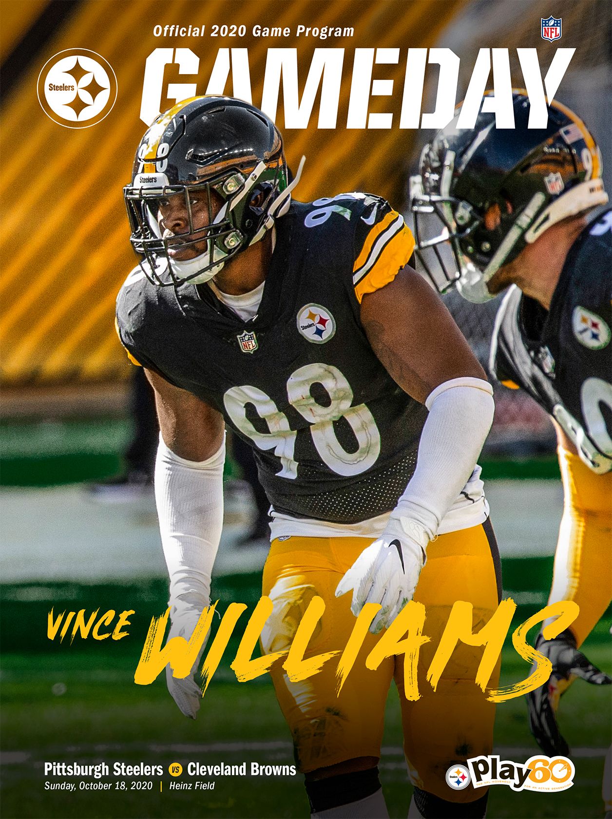 Pittsburgh Steelers Gameday Magazine