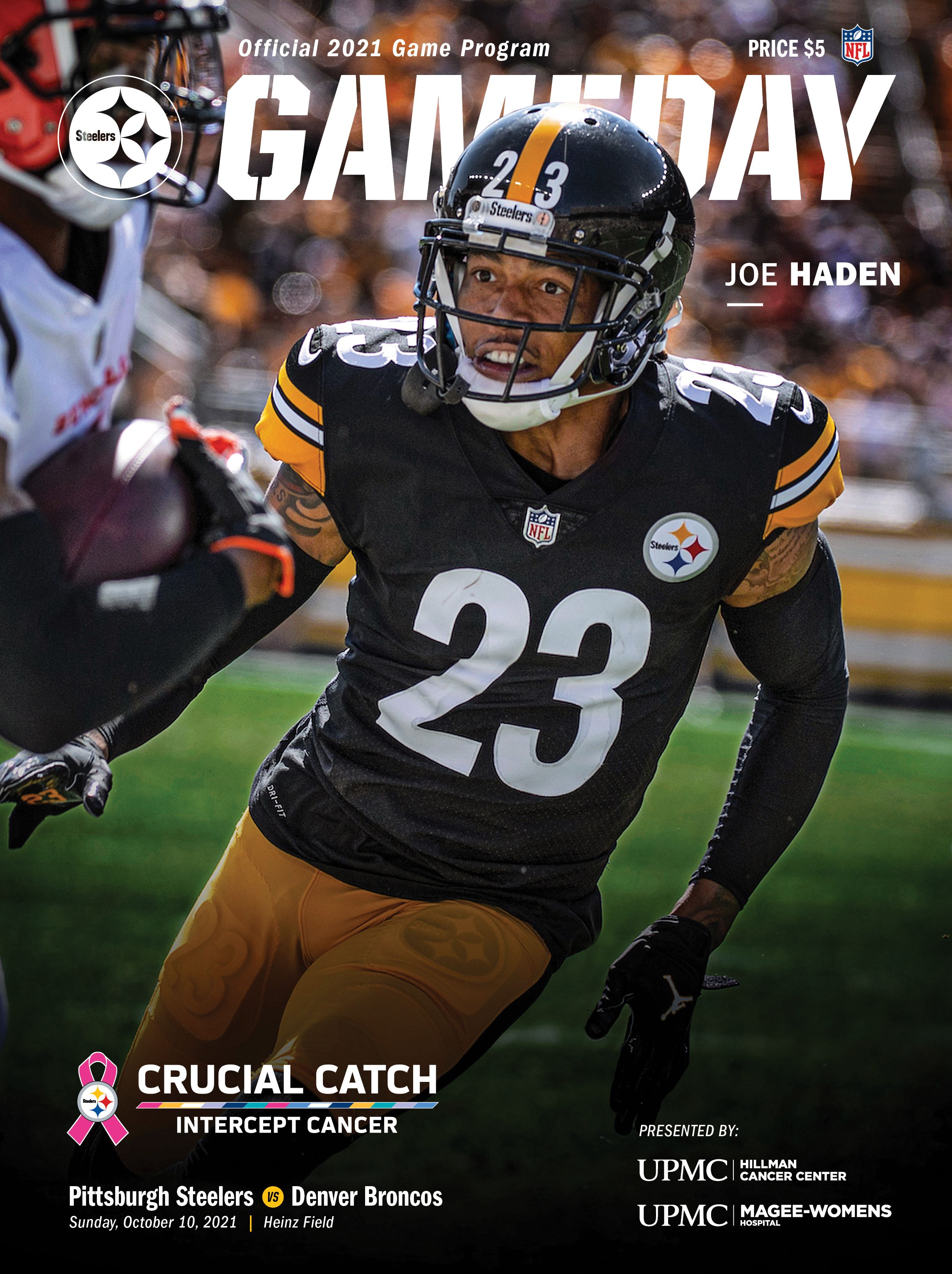 Pittsburgh Steelers Gameday Magazine