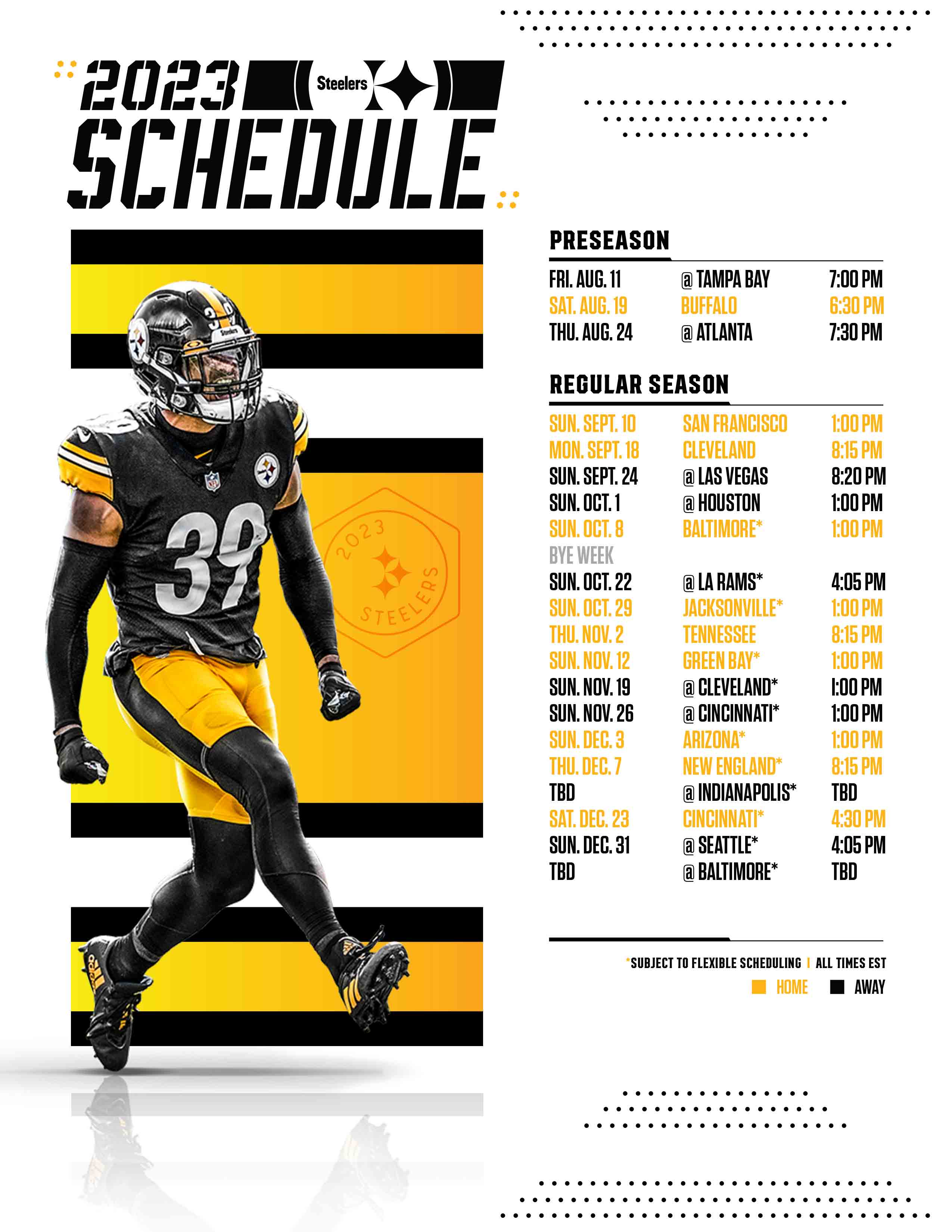 Pittsburgh Steelers Schedule For 2024 Kiri Serene