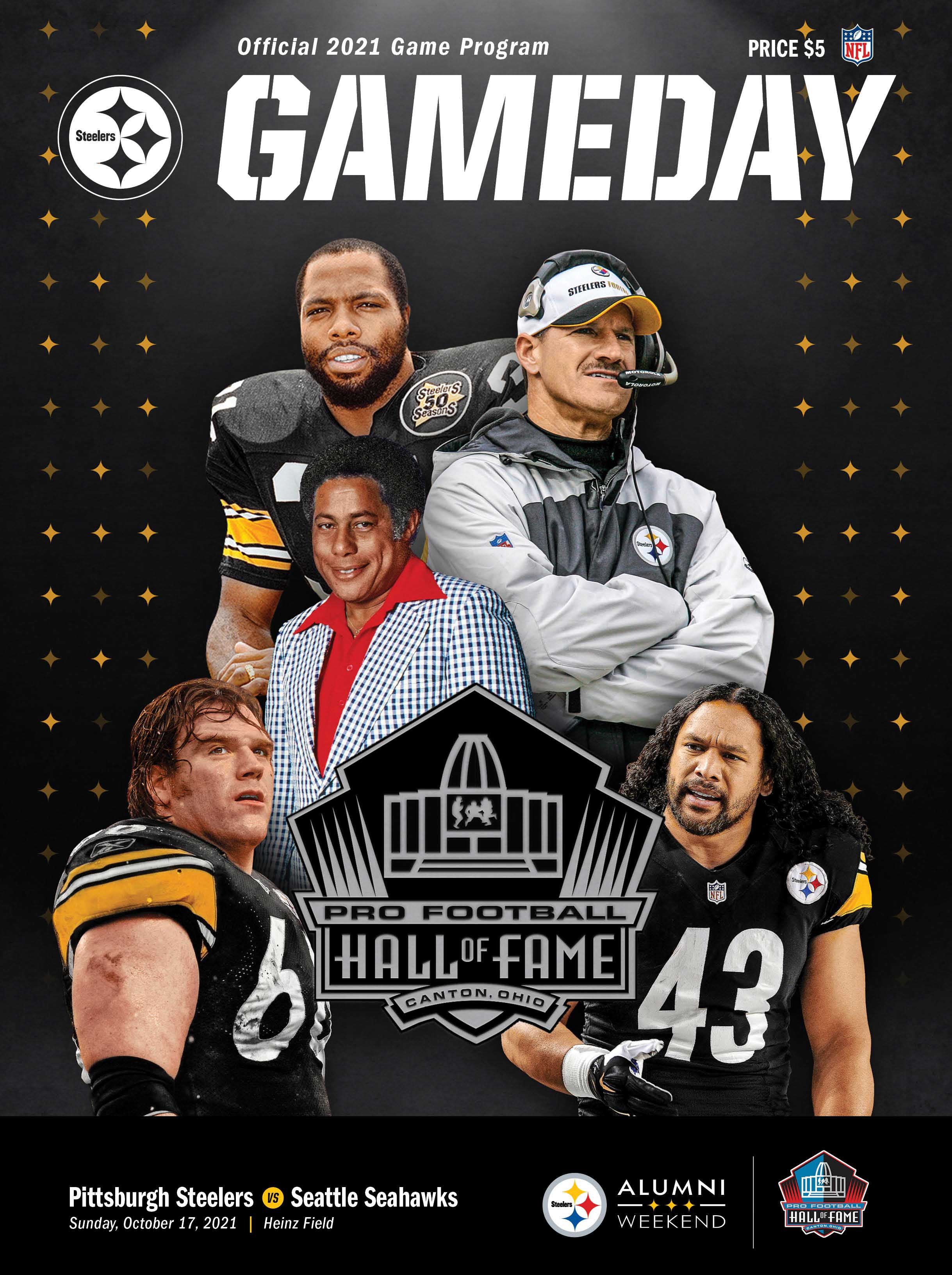 Pittsburgh Steelers Gameday Magazine