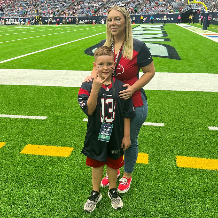 Houston texans best sale kids shirts