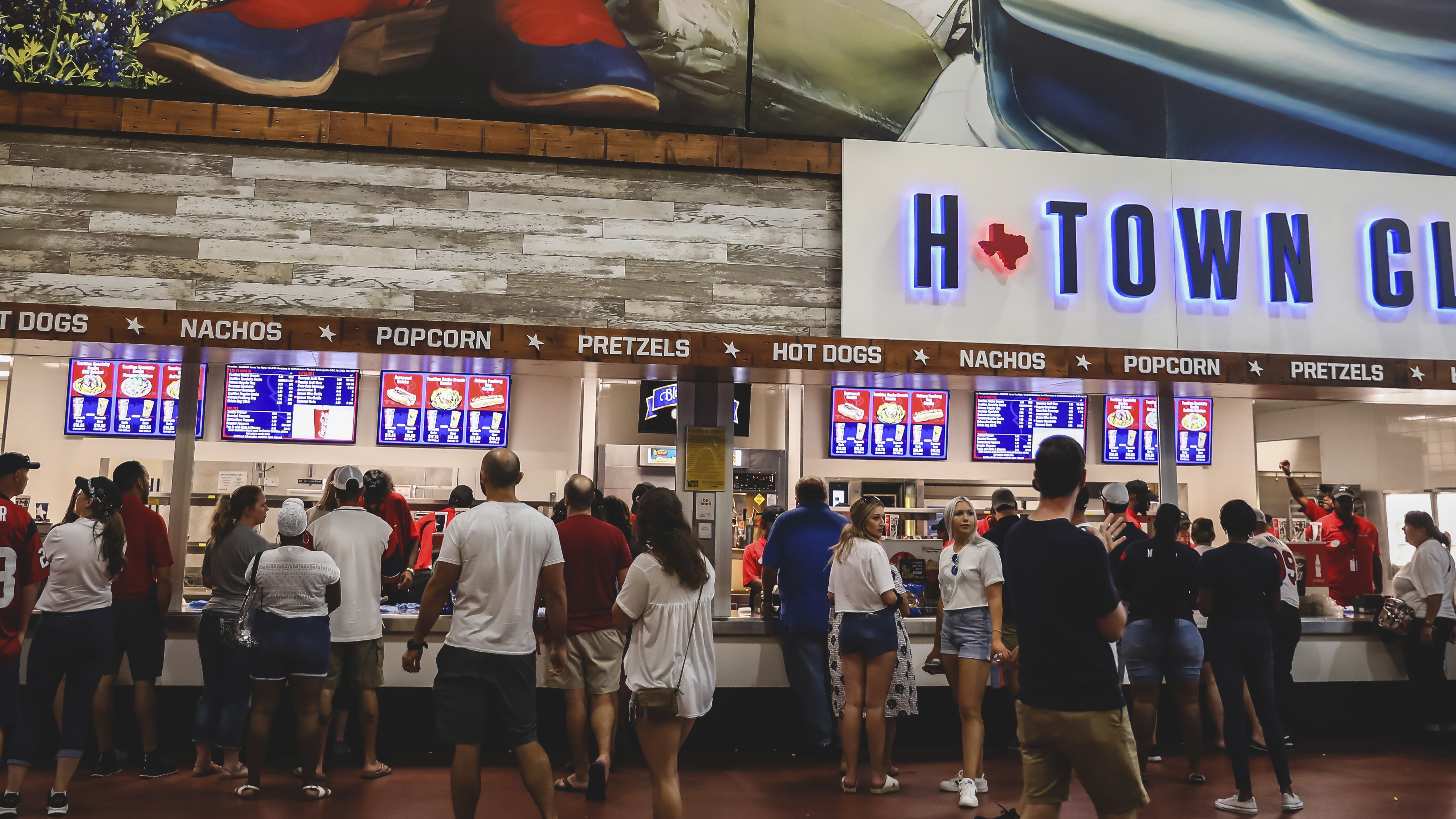 Section 121 at NRG Stadium 