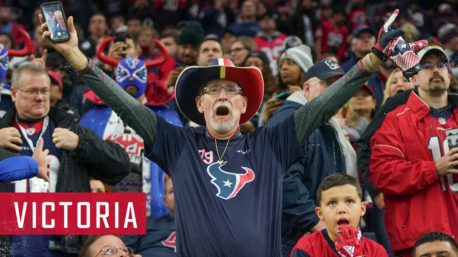 Houston Texans fans in Mexico City