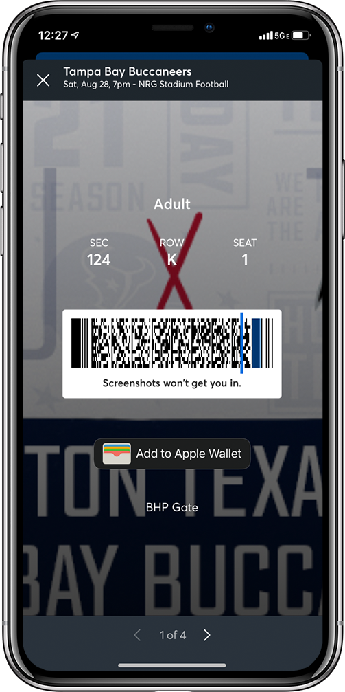 How To  Texans Mobile Ticketing