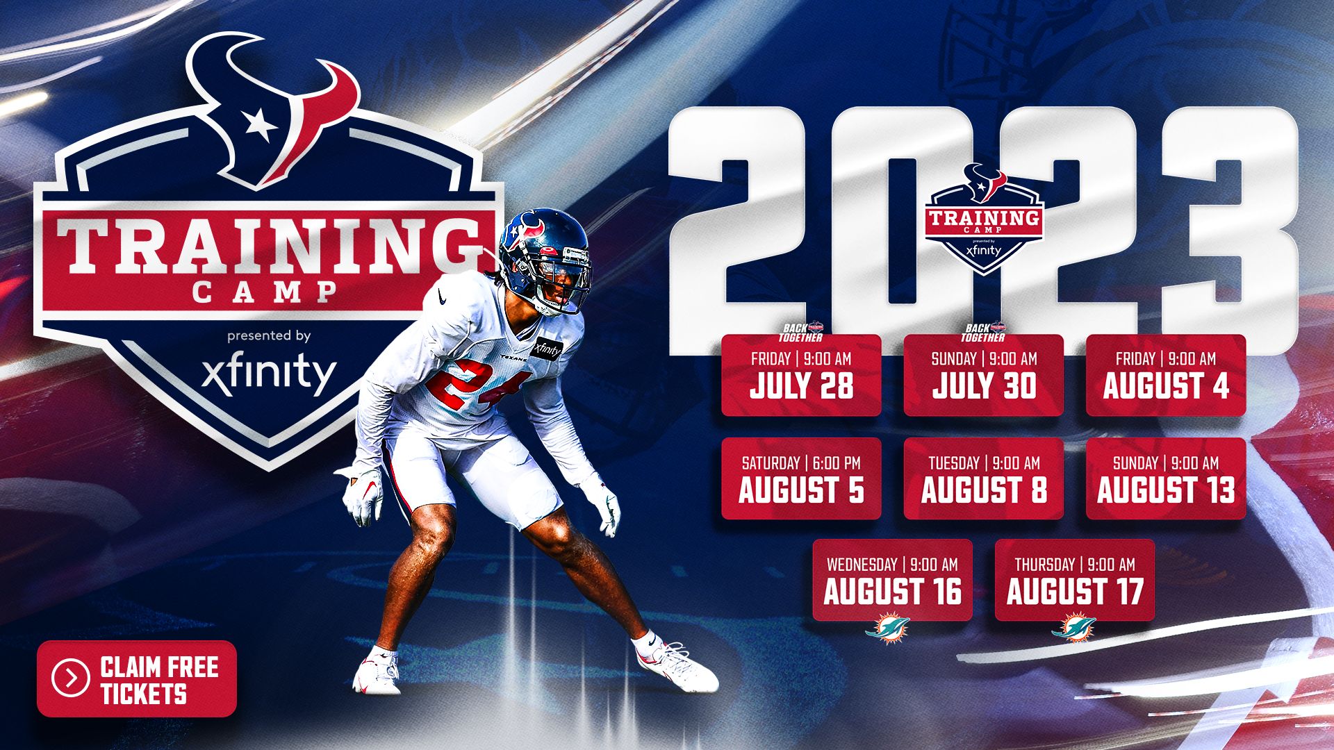 2023 Training Camp presented by Xfinity