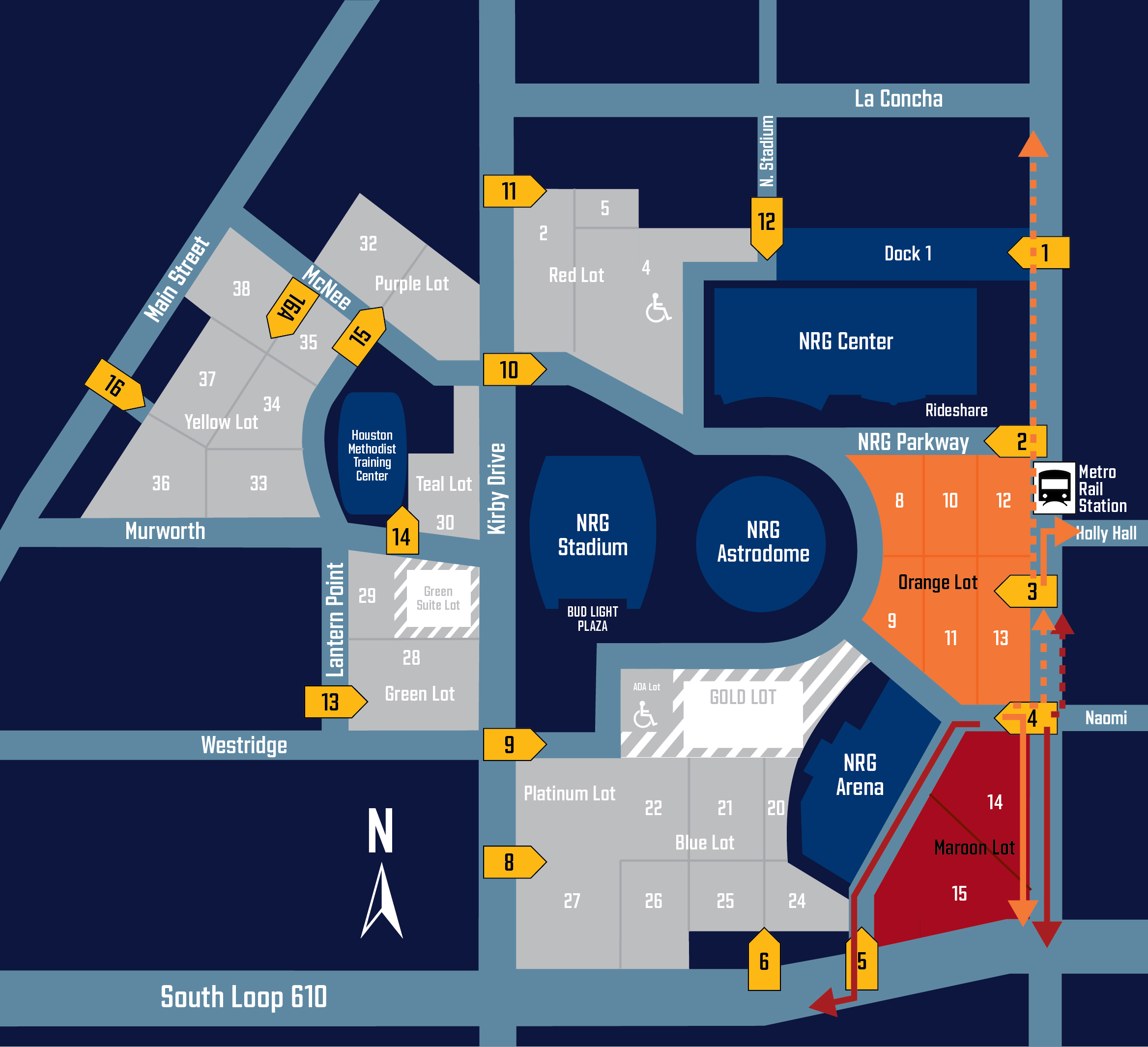 PARKING: Houston Texans vs. Cleveland Browns Houston Tickets 12/24/2023  12:00 PM