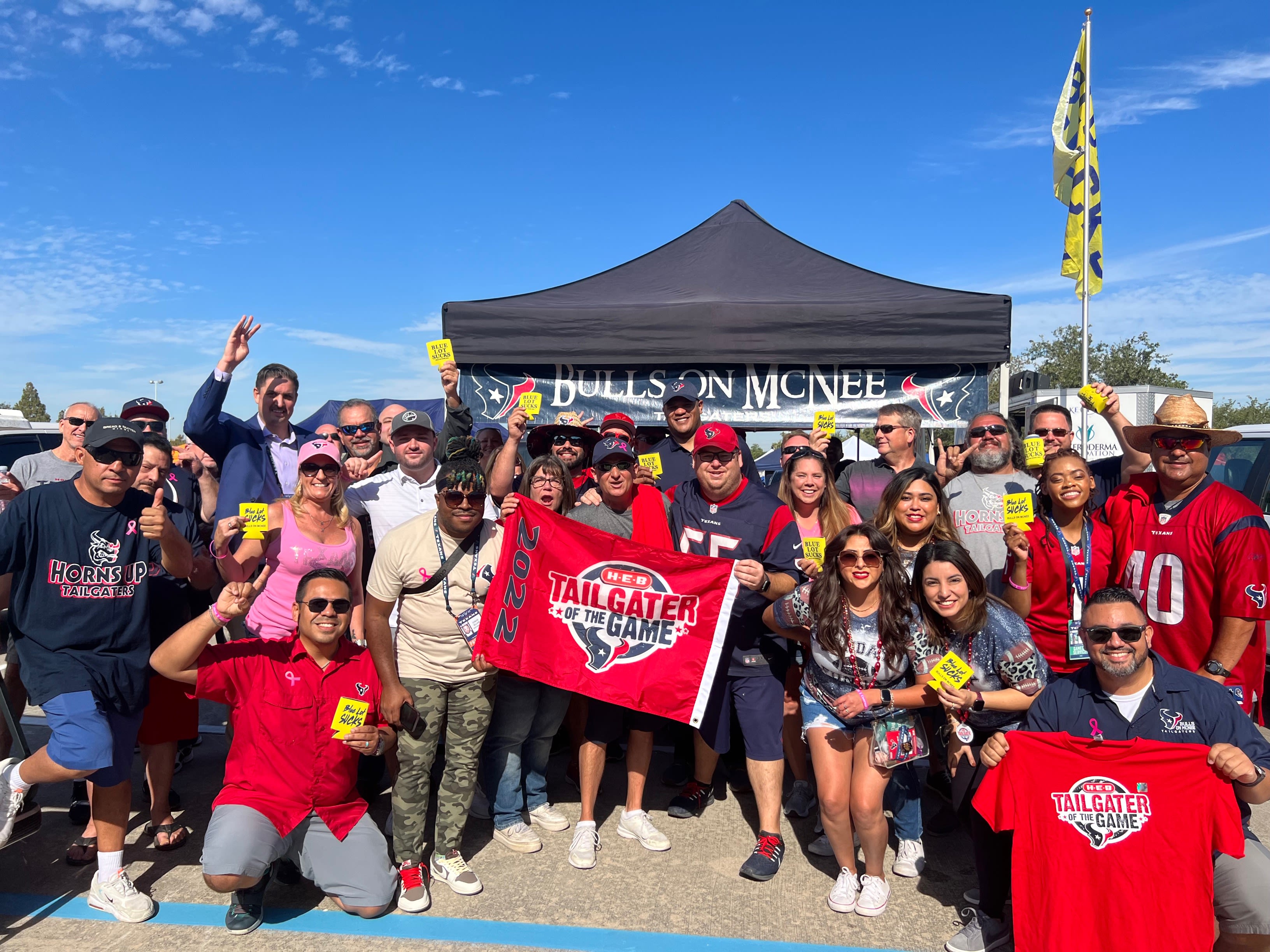 H-E-B Tailgater of the Game  Houston Texans 