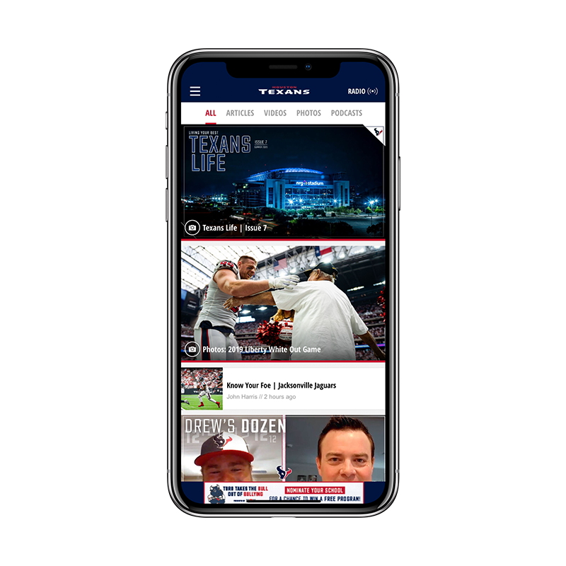 Texans Mobile App  Houston Texans 