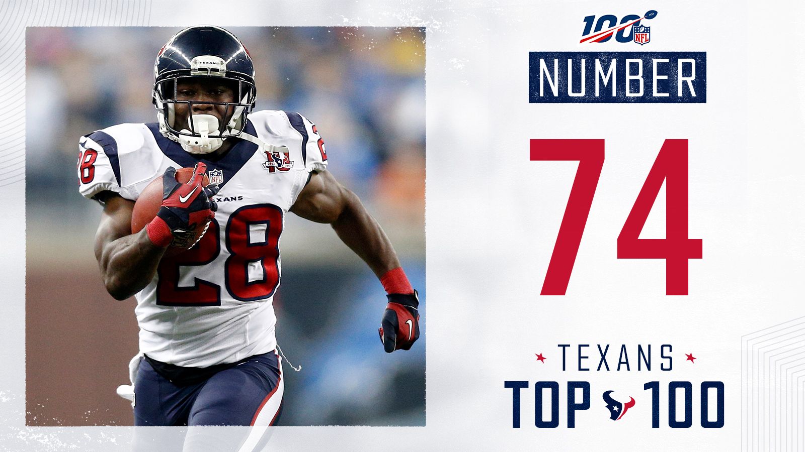 NFL 100: Best players in Houston Texans history