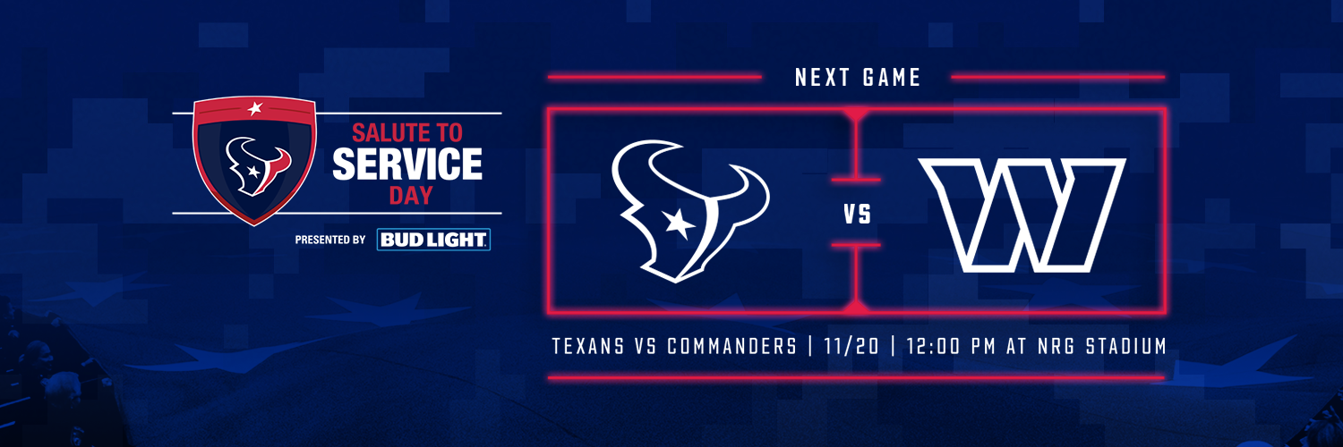 Commanders Texans Salute to Service