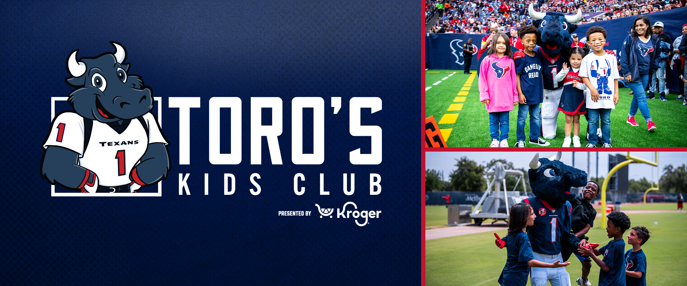 Houston Texans - Sign your kids up for the TORO's Kids Club pres