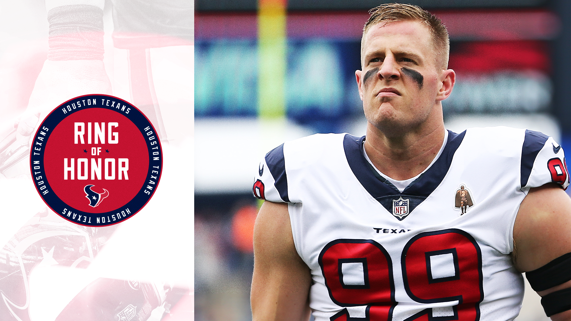 Former Texans star J.J. Watt inducted into team's Ring of Honour