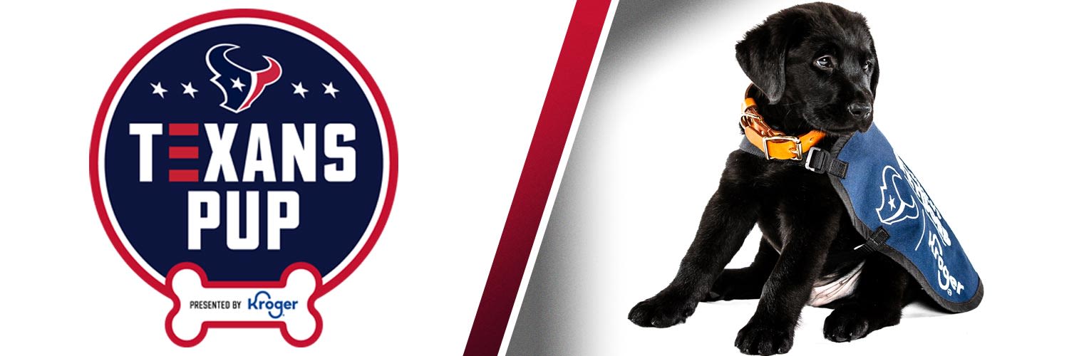 Texans Pup presented by Kroger