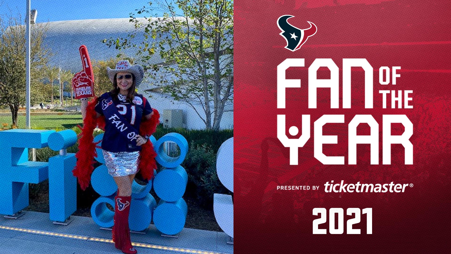 Fan Portrait Campaign for Houston Texans Tickets - Houston Tx