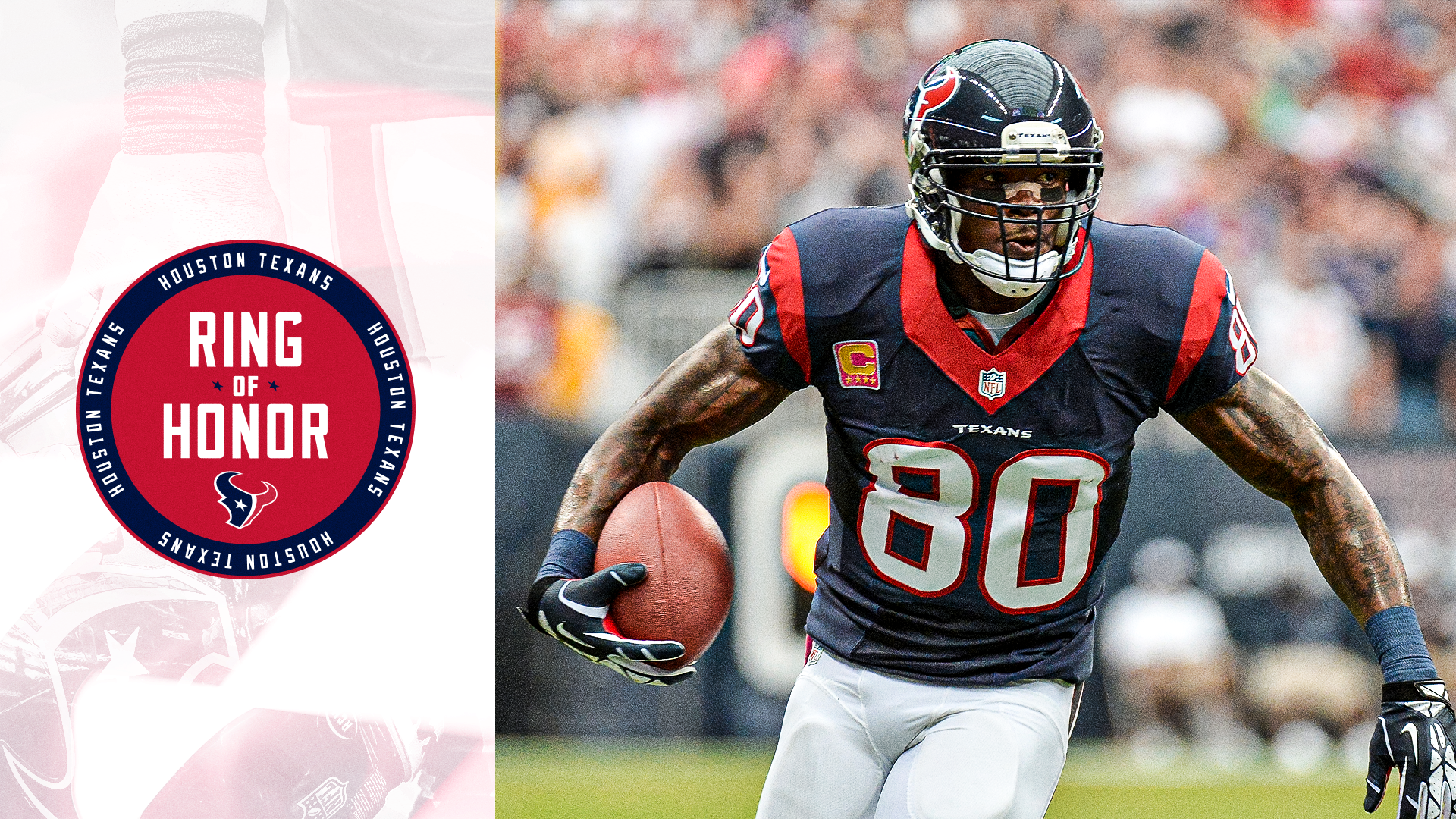 Texans WR Andre Johnson through the years