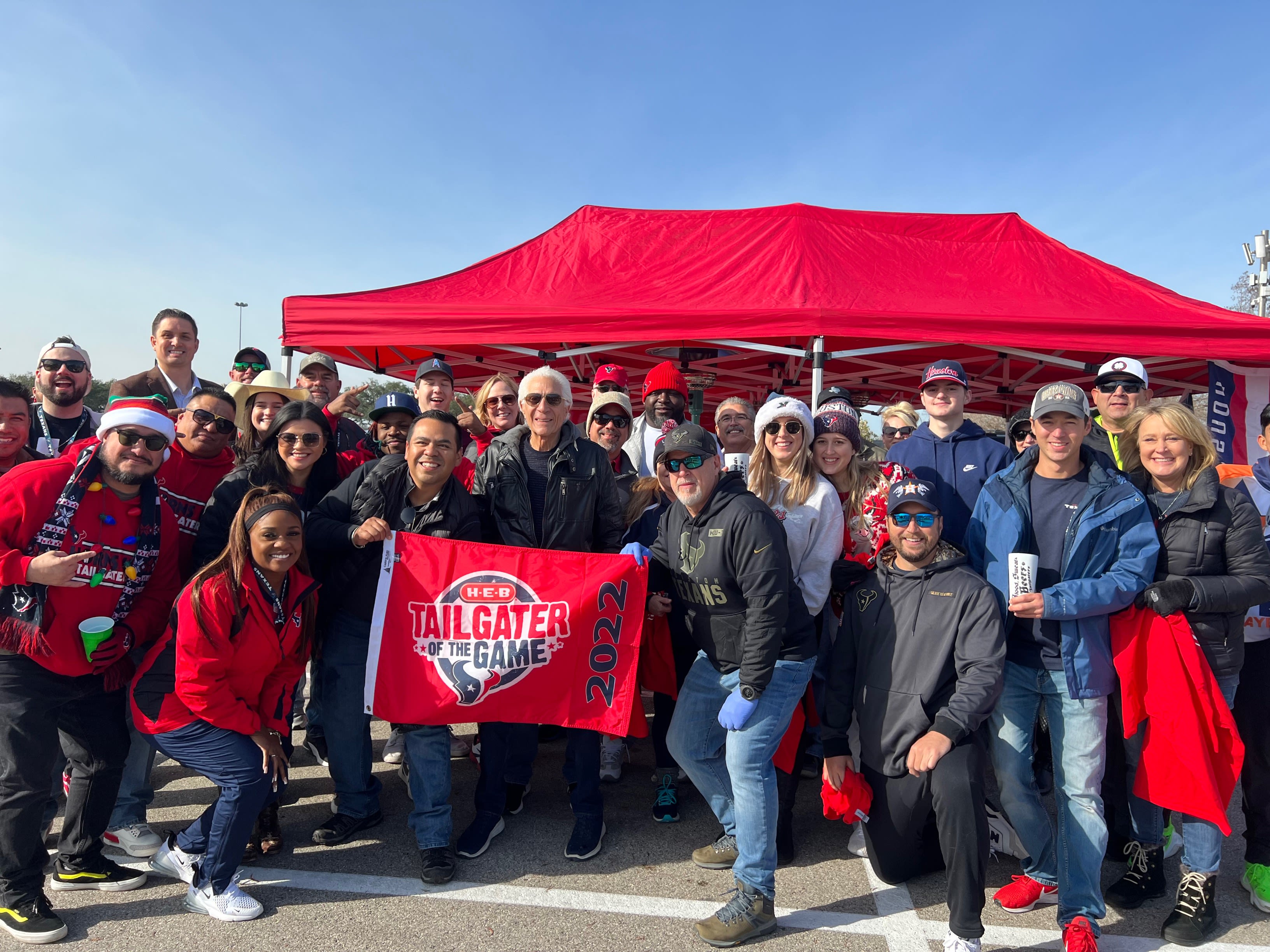 Texans fans enjoy tailgate experience before game against Bills