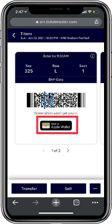 How To  Texans Mobile Ticketing