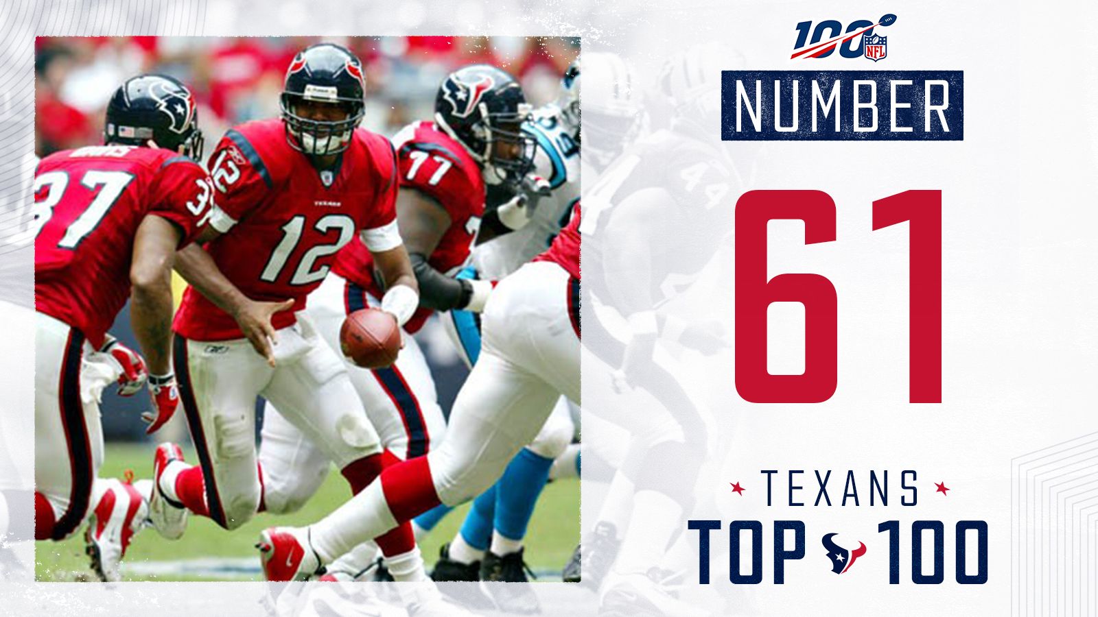 NFL 100: Best players in Houston Texans history