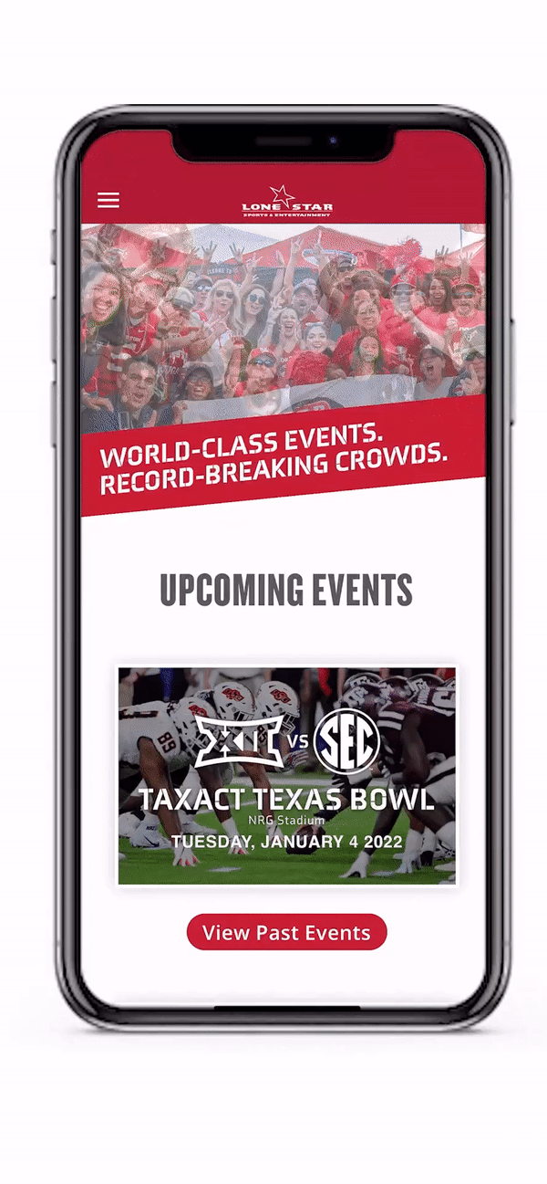 Lone Star Sports and Entertainment Mobile App