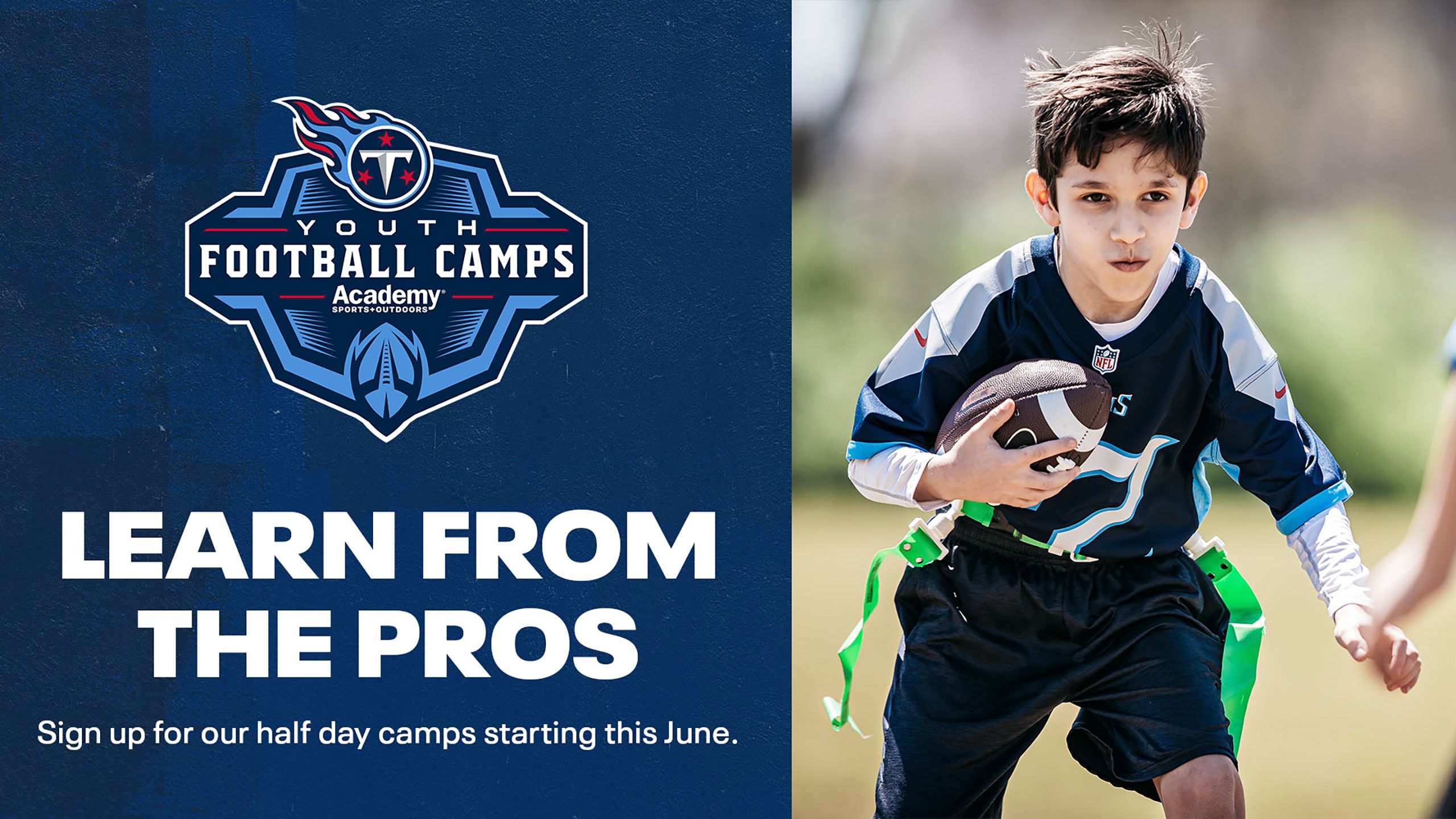 Titans Youth Football Camps Tennessee Titans Tennesseetitans Com