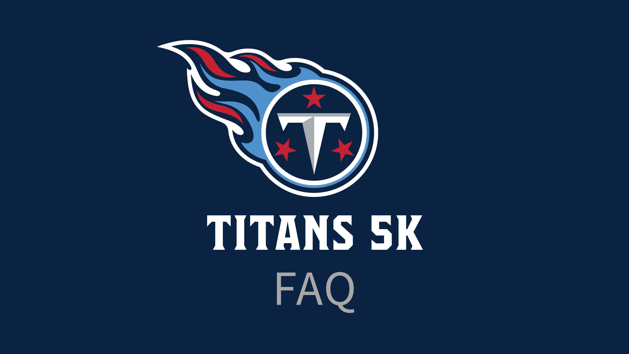 Tennessee Titans Announce 11th Annual Titans Foundation 5K - The