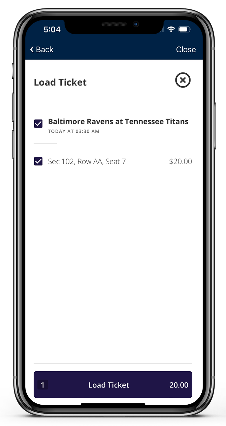 TitansPay - Load Tickets 2