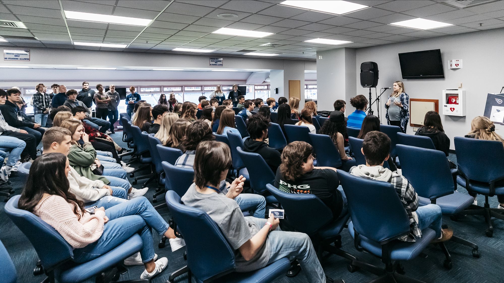 FBLA and DECA recently teamed up for a trip to the Tennessee Titans  Learning Lab at Nissan Stadium. The students got an in-depth look at…